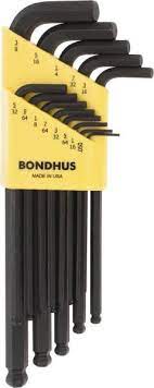 Bondhus Standard/Metric L-Wrench Bundle